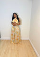 Golden Hour Two-Way Floral Set – Yellow Multi