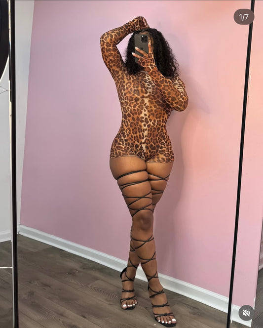 Wild Side Mesh Bodysuit